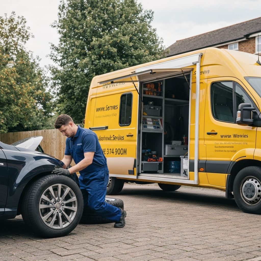 Mobile Tyre Fitting - Professional mobile tyre service in London