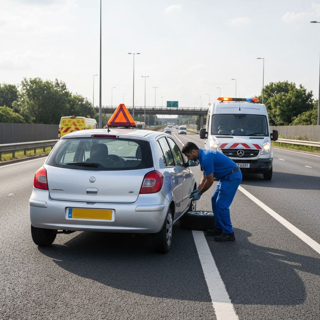 Roadside Tyre Assistance - Professional mobile tyre service in London