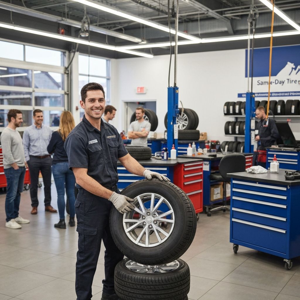 Same Day Tyre Fitting